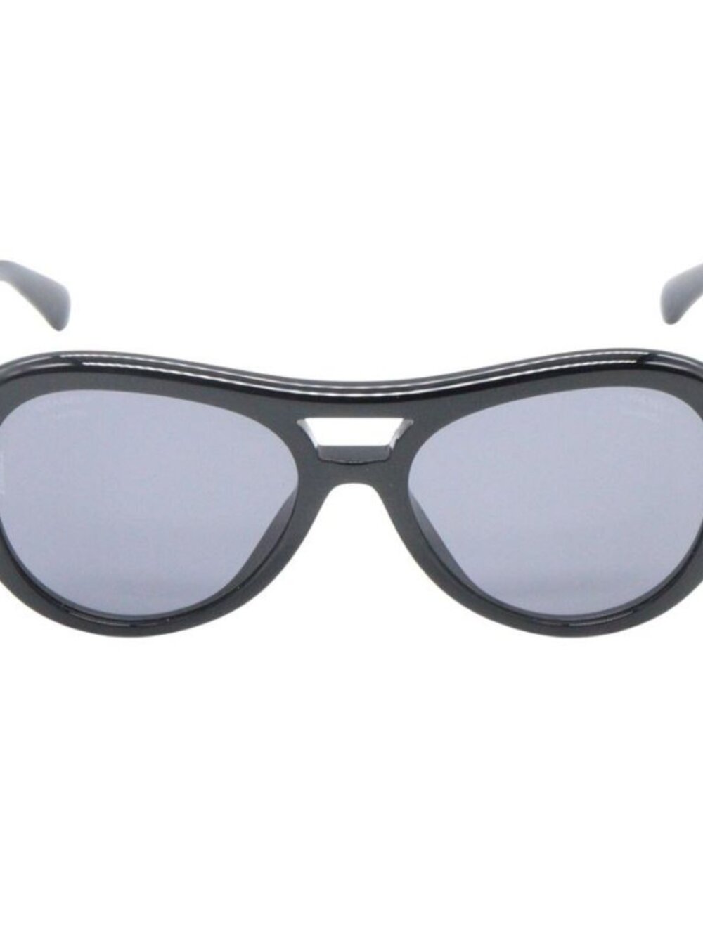 Chanel Sunglasses 501 T8 Black - Picture 1 of 6